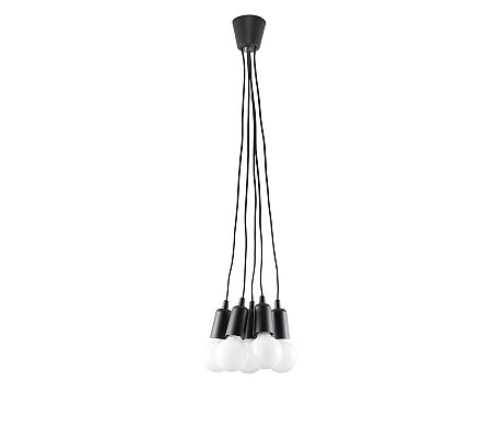 Sollux Csillár zsinóron DIEGO 5xE27/60W/230V