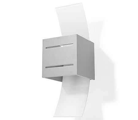 Sollux Fali lámpa LORETO 1xG9/40W/230V szürke