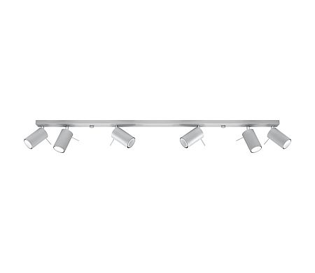 Sollux Mennyezeti spotlámpa RING 6xGU10/40W/230V
