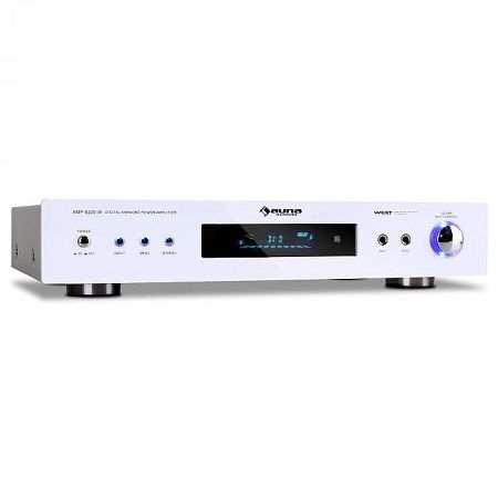 Térerősítő Auna AMP-9200, fehér külső, 600 W-os