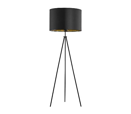 TK Lighting állólámpa OFFICE BLACK 1xE27/60W/230V