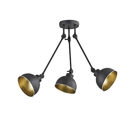 TK Lighting csillár rúdon TECHNO 3xE27/60W/230V