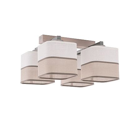 TK Lighting csillár TONI WHITE 4xE27/60W/230V