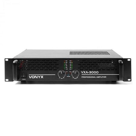 Vonyx Sky-3000MKII PA erősítő, 3000 W, hidalható
