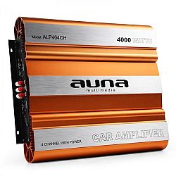 Auna 4-csatornás MOSFET-erősítő autóba, 4000 W