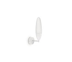 Brilum Fürdőszobai fali lámpa LILA K1 G9/40W fehér IP44