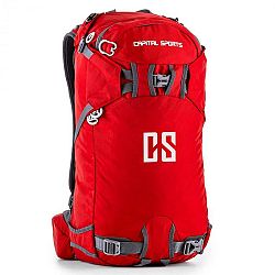 Capital Sports CS 30 szabadidő- és sport hátizsák, 30 liter, vízlepergető nylon, piros