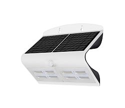 Érzékelős solár fali lámpa LED/6,8W IP65 fehér