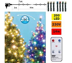 FK Technics LED Karácsonyi lánc távirányítóval LED/230V IP44