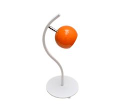 Helam Asztali lámpa MORRIS 1xE27/60W/230V narancssárga