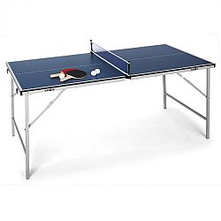 KLARFIT King Pong, ping-pong asztal, összecsukható, kék
