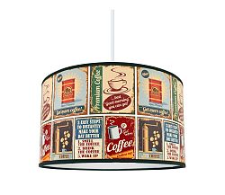 Lampdar Csillár zsinóron COFFEE 1xE27/60W/230V