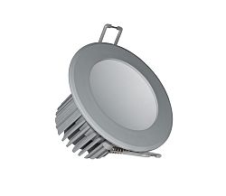 Nedes LED Beépíthető fürdőszobai lámpa LED/7W/230V 4000K szürke IP44