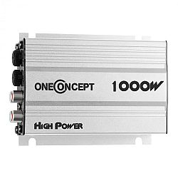 OneConcept Auna 4-csatornás erősítő, 600 W, autó/bicaj