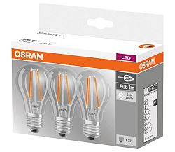 Osram KÉSZLET 3x LED Izzó BASE VINTAGE E27/6W/230V 4000K – Osram