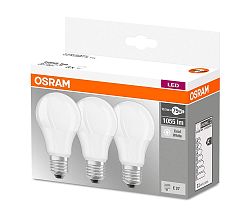 Osram KÉSZLET 3x LED Izzó E27/10,5W/230V