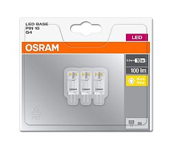 Osram KÉSZLET 3x LED Izzó G4/0,9W/12V 2700K
