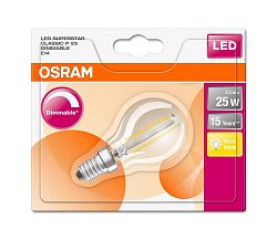 Osram LED Dimmelhető izzó FILAMENT E14/3W/230V