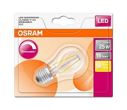 Osram LED Dimmelhető izzó FILAMENT E27/3,3W/230V