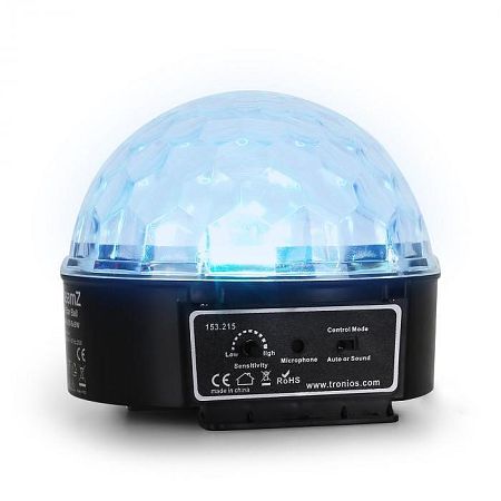 Beamz Mini Star Ball, RGBWA, LED, 6 x 3 W, zenei üzemmód