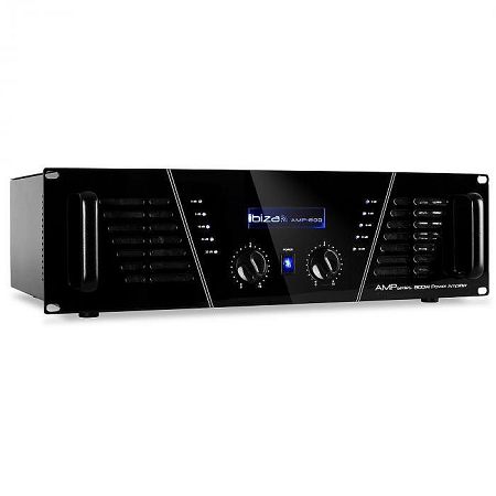 Ibiza AMP-800 DJ PA végfokerősítő 1200W MOSFET