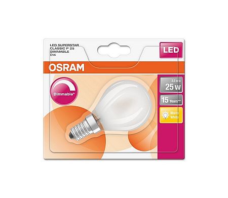 Osram LED Dimmelhető izzó SUPERSTAR E14/2,5W/230V