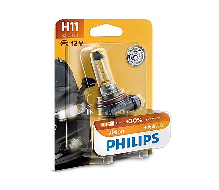 Philips Autó izzó Philips VISION 12362PRB1 H11 PGJ19