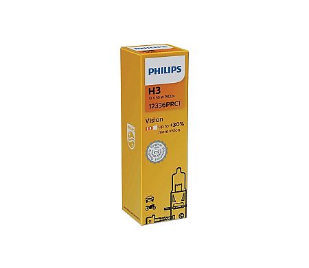 Philips Autóizzó Philips VISION 12336PRC1 H3 PK22s/55W/12V
