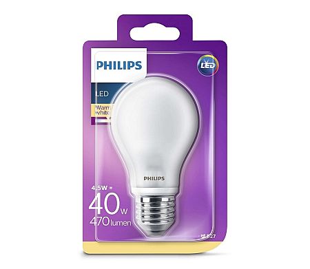 Philips LED Izzó Philips E27/4,5W/230V
